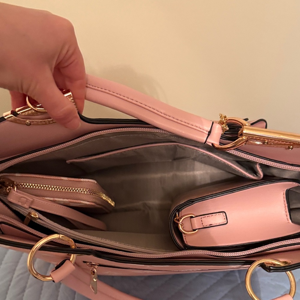 Pink Designer Tote Bag - Picture 10 of 13